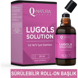 Q Natura Series Lugol's Solution % 2 Iyot Damla+ Extra Roll-On Başlık Hediyeli
