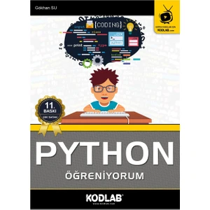 Python Öğreniyorum Eğitim Kitabı (Çocuklar Için)