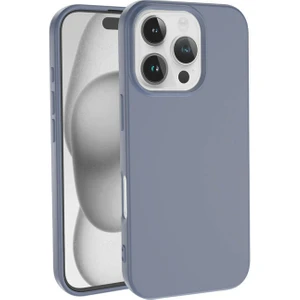 Caseart Apple iPhone 16 Pro Max ile Uyumlu Kapak Içi Kadife Lansman Silikon Kılıf - Petrol Mavisi