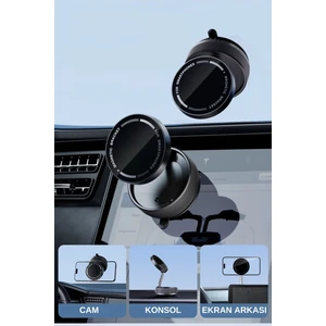 Wearfitpro K10A Ev Araba Her Alana Uyumlu 360 Derece Dönebilen Çok Açılı Magsafe Özellikli Telefon Tutucu