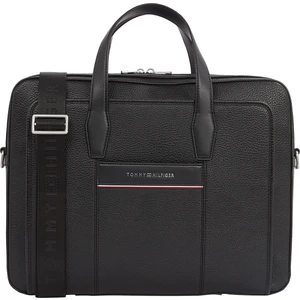 Tommy Hilfiger Siyah Erkek Laptop Çantası Th Corp Slım Computer Bag