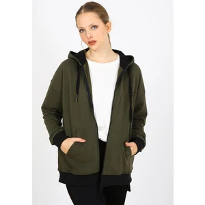 Alexander Gardi Alexandergardı Fermuarlı Kapüşonlu Sweatshirt (UN-501403)