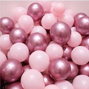 Krom Pembe  Renk 25 Li Balon