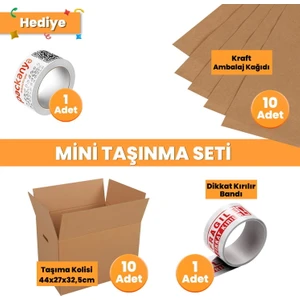 Mini Taşınma Seti -Koli-Eşya Taşıma - Taşıma Kolisi