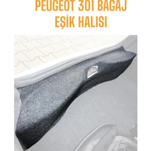 Peugeot 301 Bagaj Içi Eşik Halı Kaplama