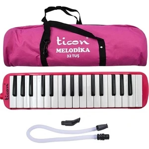 32K Melodika Bez Çantalı Pembe