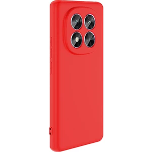 Xiaomi Redmi Note 14 Pro Plus 5g Plus Uyumlu Kılıf Lansman Içi Kadife Silikon Kırmızı