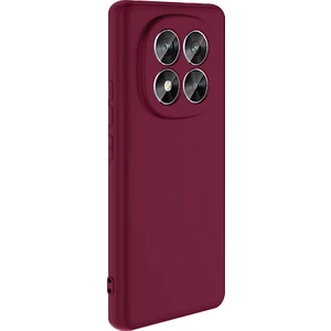 Xiaomi Redmi Note 14 Pro Plus 5g Plus Uyumlu Kılıf Lansman Içi Kadife Silikon Mürdüm