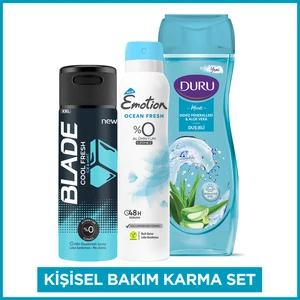 Karma Kişisel Bakım Seti (Deodorant-Duş Jeli )