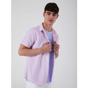 WIBOZI Kısa Kollu Pembe Gömlek 12204908949526