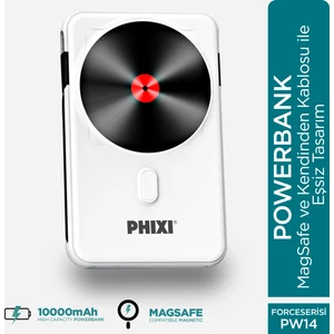 Force PW14 10.000MAH Wireless Magsafe 2 Çıkışlı Powerbank