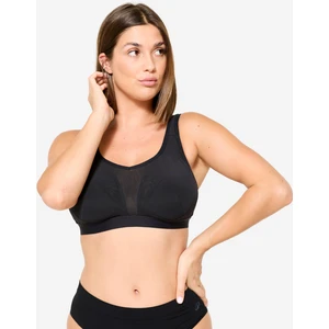 Çapraz Askılı Sporcu Sütyeni - Yüksek Destek - Siyah