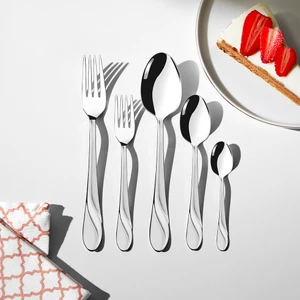 Safir Saten 12 Kişilik 60 Parça Kutulu Çatal Kaşık Takımı