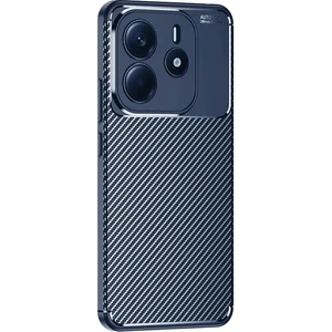 Xiaomi Redmi Note 14 Kılıf Kamera Korumalı Negro Karbon Kapak