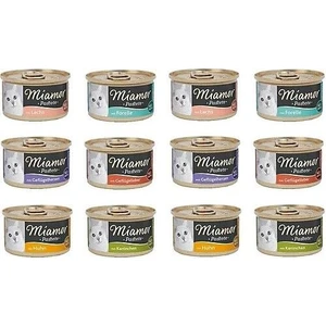 Miamor Pastete Karışık Kedi Yaş Maması 12 x 85 gr