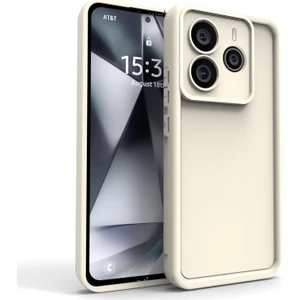 M.tk moveteck Xiaomi Redmi Note 14 Kılıf Yumuşak Renkli Lansman Silikon Kapak Kamera Korumalı Çıkıntılı 3D Kalın Kenarlı