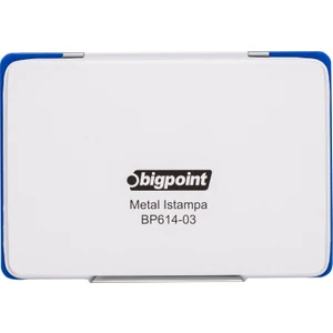 Metal Istampa Yüksek Emicili Iç Yüzeyli Mürekkep Damga Pedi 14 x 10 cm Büyük Boy