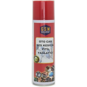 GSM Solvent Oto Cam Ses Kesici & Fitil Yağlayıcı 200 ml