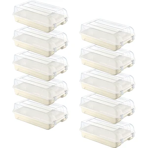 10'lu Set Kadın Latte Ayakkabı Kutusu