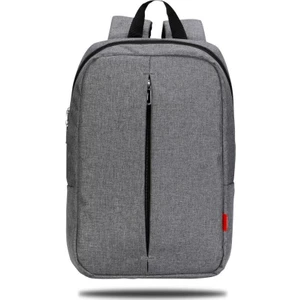 PR-R164  Roma  Seris ,WTXpro Su Geçirmez Kumaş 15.6" Uyumlu  Laptop,Notebook Sırt Çantası - Gri
