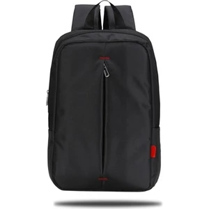 PR-R160 Roma Serisi  ,WTXpro Su Geçirmez Kumaş 15.6" Uyumlu Laptop,Notebook Sırt Çantası - Siyah