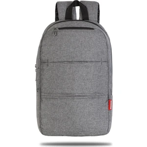 PR-C1604 Casetto Serisi WTXpro Su Geçirmez Kumaş  15,6" Uyumlu  Laptop, Notebook Çantası Gri