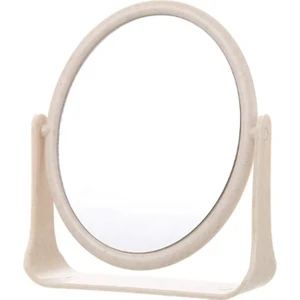 Masa Üstü Makyaj Aynası - Oval Masa Aynası  Çift Taraflı 360° Açısı Ayarlanabilir