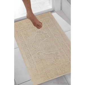 Mira Home 2 Li Ayak Izli Banyo Ayak Havlusu  Pamuklu Renkli 50 x 70  cm  Menom