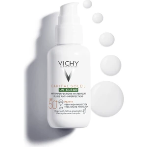 Capital Soleil UV- Clear Yağlanma Karşıtı Güneş Kremi- Yağlı Ciltler İçin 40 ML