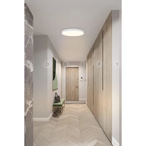 24W Büyük Boy Tavana Sıfır LED Plofonyer Avize Armatür Banyo Tuvalet Balkon Lambası Armatürü Beyaz Işık