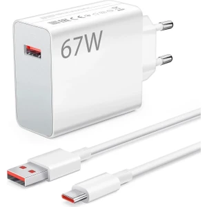 Android Uyumlu 67W Type-C Turbo Şarj Aleti Cihazı Seti 67 Watt Leastra