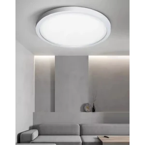 Ledli Tavan Lambası Tuvalet Banyo Balkon Koridor Aydınlatma Avize Aplik 6500K Beyaz Işık 25 cm  Çap