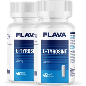 FLAVA L- TYROSİNE - 45 Kapsül x 2 Adet