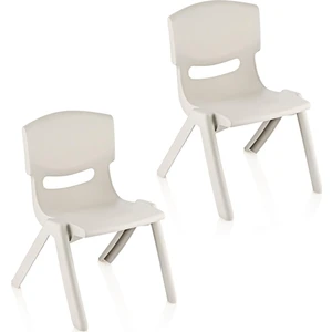 Fiore 2'li Set Küçük Şirin Çocuk Sandalyesi Latte