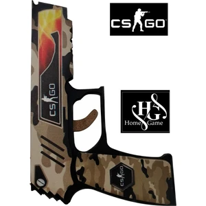 Ucuza Burada Ahşap Cs-Go Kamuflaj Lastik Atan Tabanca