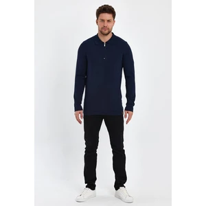 Alexander Gardi Fermuarlı Polo Yaka Kazak (E23-6702)