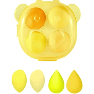 Tips Art 4'lü Makyaj Süngeri Seti Fondöten, Kapatıcı, Pudra Allık Sünger