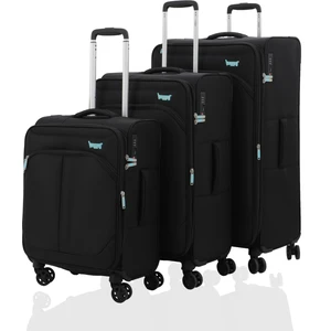 V2411 Super Lıght Valiz Black Set