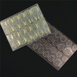 Tips Art 72'li Şeffaf Takma Tırnak Yapıştırıcı Bant Zararsız Tak Çıkar Suya Dayanıklı