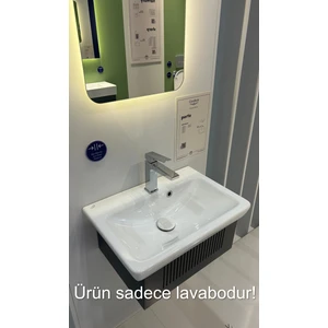 Seramik Cerastyle Porto 65 x 38 cm Etajerli Lavabo