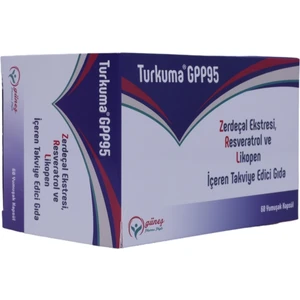 GPP95 Zerdeçal Ekstresi, Resveratrol ve Likopen 60 Softgel Kapsül