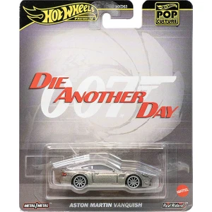 Hot Wheels Premium Pop Culture Aston Martin Vanquish (1/64) 007 James Bond Die Another Day