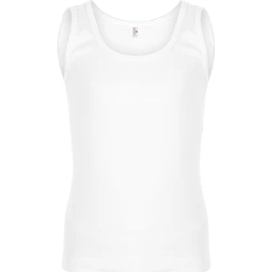 Erdem Beyaz Ribana Erkek Çocuk Atlet 3050