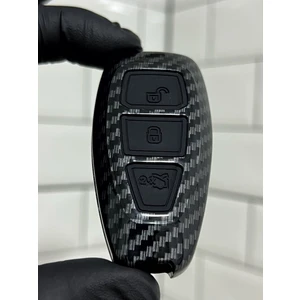 Gma Keys Lüx Ford Focus Fiesta Kuga Mondeo Smax Cmax Ecosport Karbon Anahtar Kılıfı Siyah