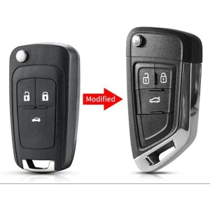 Gma Keys Chevrolet Cruze Aveo Spark Dönüşüm Çevirici Kumanda Kabı Anahtar Kabı 3 Tuşlu 1.ci Kalite