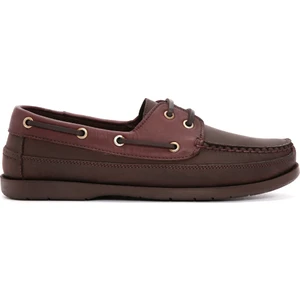 Erkek Kahverengi Deri Comfort Loafer 25SFD6607M2