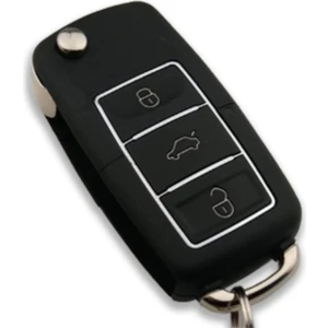 Gma Keys Lüx Universal Sustalı 3 Butonlu Akıllı Kumanda (Nikelajlı 433 Mhz) 1.ci Kalite