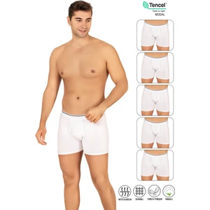 Özkan Underwear Özkan 11256 5'li Paket Erkek Modal Pamuklu Esnek Yumuşak Boxer Şort