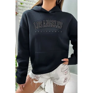 Only Trendwear Unisex Los Angles  Baskılı Sweatshirt