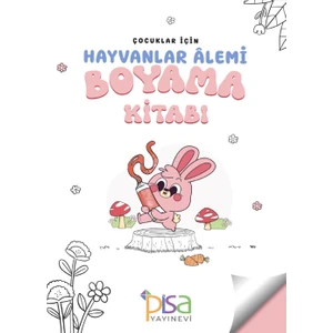 Çocuklar Için Hayvanlar Alemi Boyama Kitabı